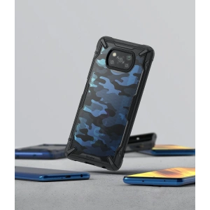 Etui Ringke Fusion-X Pocophone X3/Pro/NFC Black