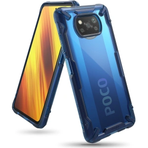 Ringke Fusion-X Pocophone X3/Pro/NFC Space Blue