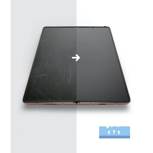 Zestaw 2 folii na ekran Samsung Galaxy Z Fold 2 - Ringke ID - Home Screen