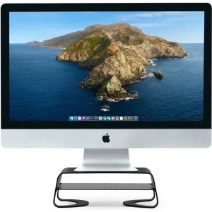 Wholesale Twelve South Curve Riser Desktop stand for Apple iMac and Displays (black) - TSH038BLK - {ean13} - Hurt