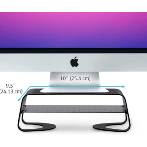 Wholesale Twelve South Curve Riser Desktop stand for Apple iMac and Displays (black) - TSH038BLK - {ean13} - Hurt