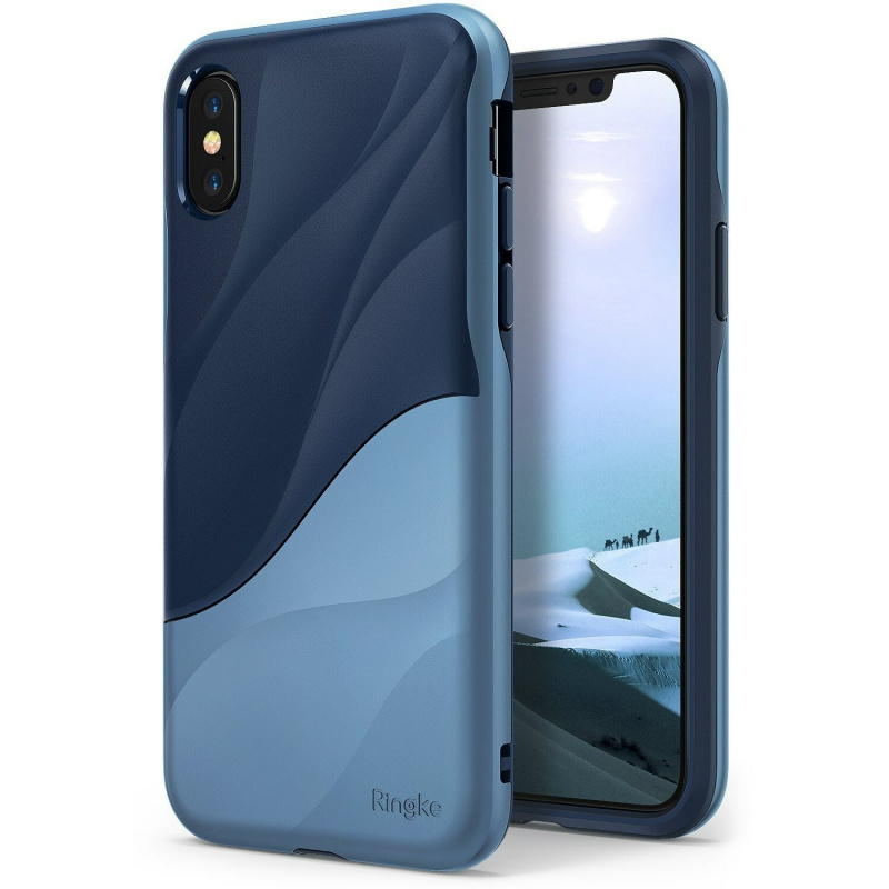 Ringke Distributor - 8809550346376 - [KOSZ] - Ringke Wave iPhone XS/X 5.8 Coastal Blue - B2B homescreen