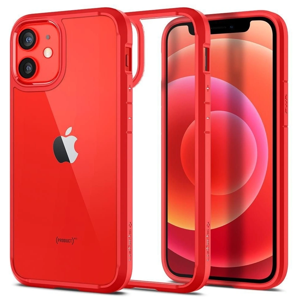 Hurtownia GSM - Etui Spigen Ultra Hybrid Apple iPhone 12 mini Rot - SPN1363RED - {ean13} - Hurt
