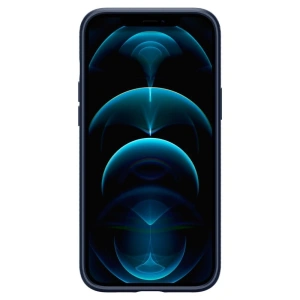 Etui Spigen Liquid Air Apple iPhone 12/12 Pro Navy Blue