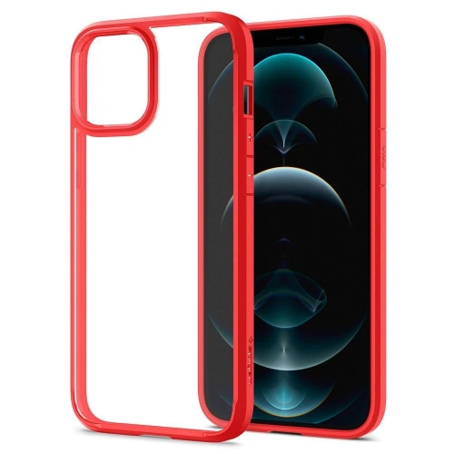 Etui Spigen Ultra Hybrid Apple iPhone 12/12 Pro Red