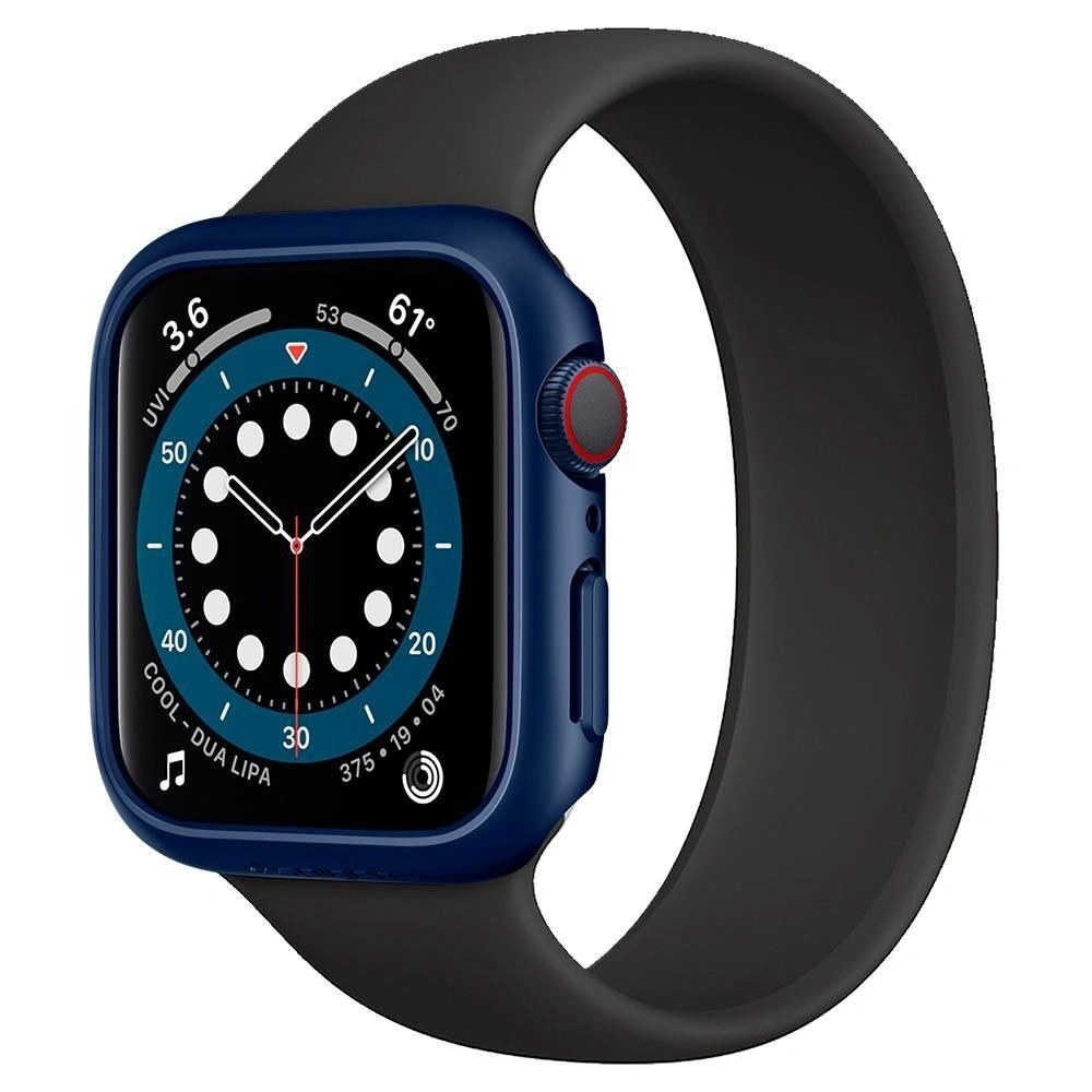 Hurtownia GSM - Etui Spigen Thin Fit Apple Watch 4/5/6/7/8/9/SE 44/45mm Metallic Blue - SPN1368BLU - {ean13} - Hurt