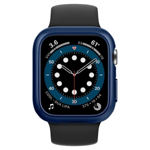 Etui Spigen Thin Fit Apple Watch 4/5/6/7/8/9/SE 44/45mm Metallic Blue