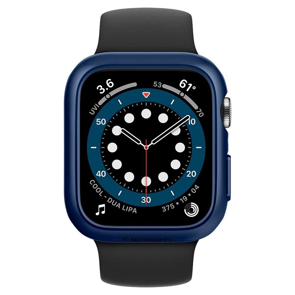 Hurtownia GSM - Etui Spigen Thin Fit Apple Watch 4/5/6/7/8/9/SE 44/45mm Metallic Blue - SPN1368BLU - {ean13} - Hurt