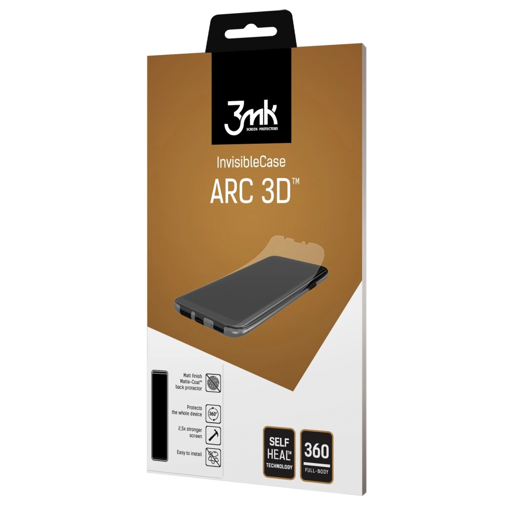 Hurtownia GSM - Ochranná fólie 3MK ARC 3D + Fólie High-Grip Samsung Galaxy S9+ Plus - 3MK072 - {ean13} - Hurt