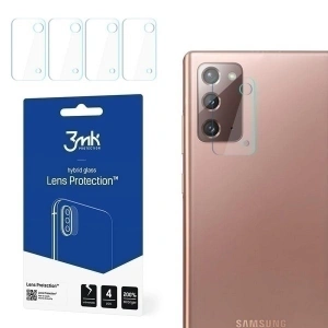 Hurtownia GSM - Szkło hybrydowe na obiektyw aparatu 3MK Lens Protection Samsung Galaxy Note 20 [4 PACK] - 3MK1086 - {ean13} - Hurt