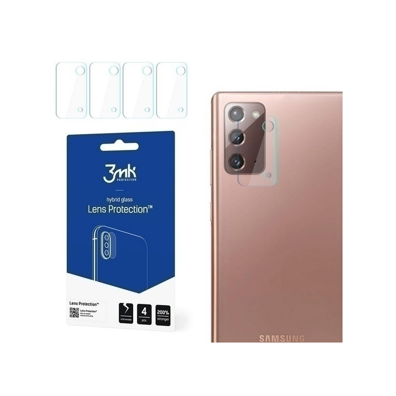 3MK Distributor - 5903108298506 - 3MK1086 - 3MK Lens Protection Samsung Galaxy Note 20 [4 PACK] - B2B homescreen