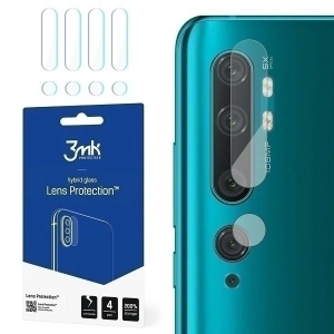 Hurtownia GSM - Szkło hybrydowe na obiektyw aparatu 3MK Lens Protection Xiaomi Mi Note 10 [4 PACK] - 3MK1094 - {ean13} - Hurt