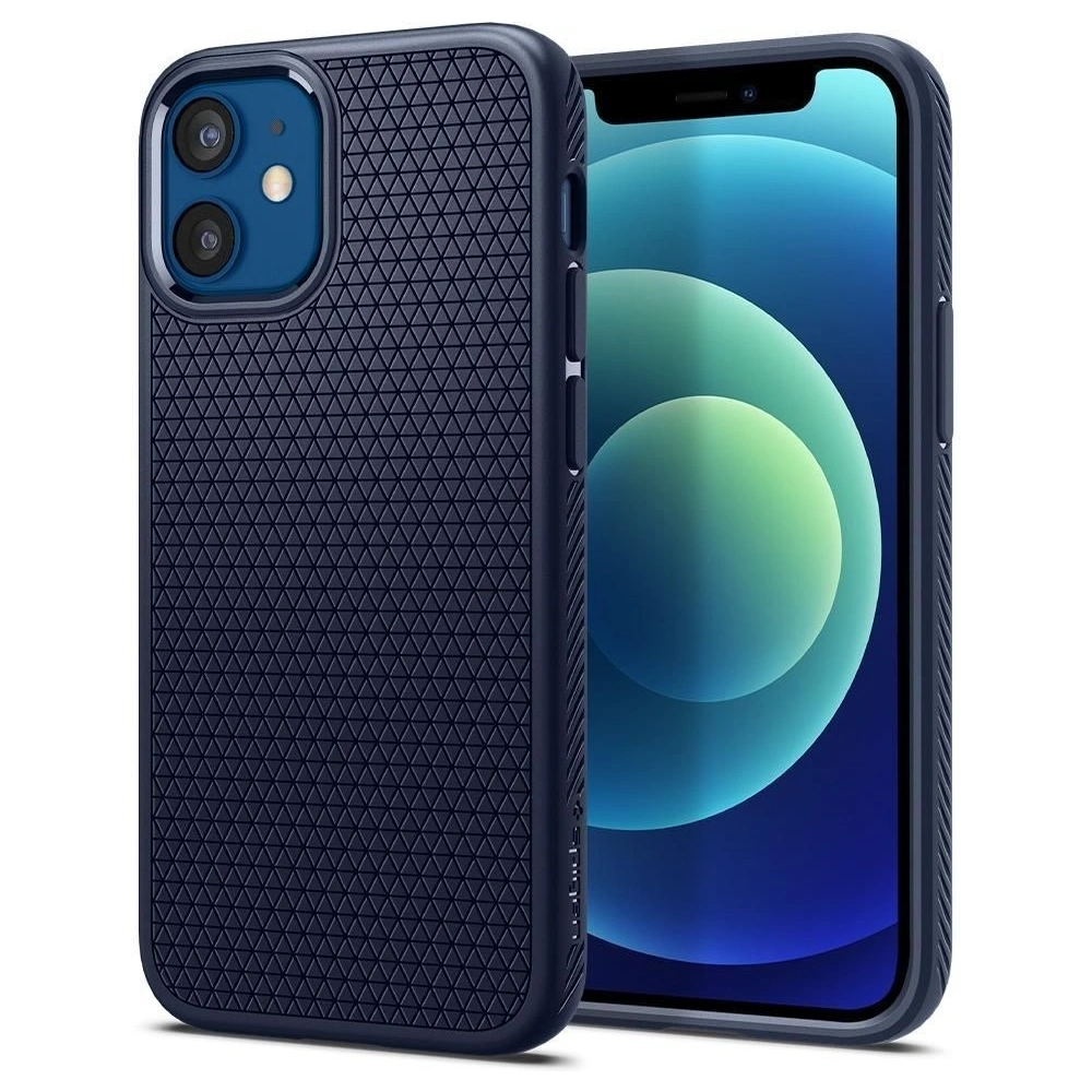 Hurtownia GSM - Etui Spigen Liquid Air Apple iPhone 12 mini Navy Blue - SPN1369BLU - {ean13} - Hurt