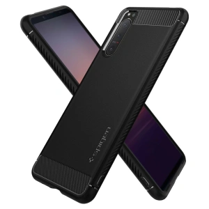 Hurtownia GSM - Etui Spigen Rugged Armor Sony Xperia 5 II Matte Black - SPN1370BLK - {ean13} - Hurt