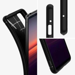 Hurtownia GSM - Etui Spigen Rugged Armor Sony Xperia 5 II Matte Black - SPN1370BLK - {ean13} - Hurt