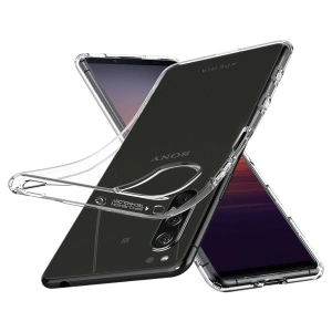 Hurtownia GSM - Etui Spigen Liquid Crystal Sony Xperia 5 II Crystal Clear - SPN1371CL - {ean13} - Hurt