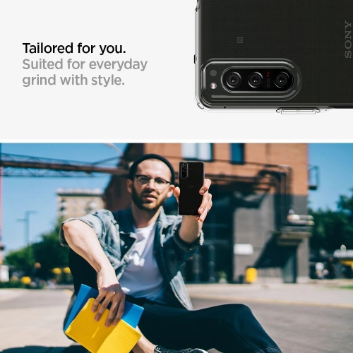 Etui Spigen Liquid Crystal Sony Xperia 5 II Crystal Clear