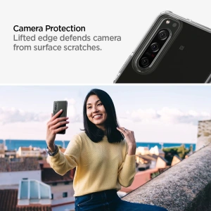 Hurtownia GSM - Etui Spigen Liquid Crystal Sony Xperia 5 II Crystal Clear - SPN1371CL - {ean13} - Hurt
