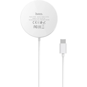 Wholesale hoco CW28 Wireless Charger with MagSafe 15W White - HCO001BLK - {ean13} - Hurt