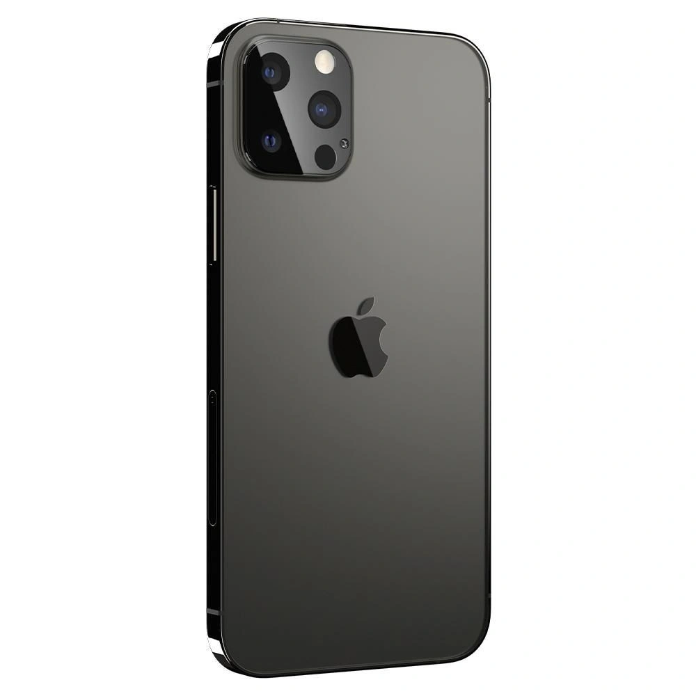 Hurtownia GSM - Szkło hartowane na aparat Spigen Optik Camera Lens Apple iPhone 12 Pro Black - SPN1374BLK - {ean13} - Hurt