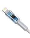 Wholesale Baseus High Density Braided Cable Type-C to Lightning, PD, 20W, 1m (white) - BSU1946WHT - {ean13} - Hurt