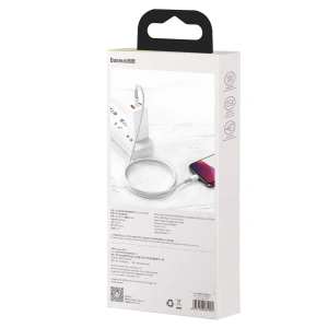 USB-C zu Lightning Kabel Baseus Hochdichte Geflochten, 20W, 5A, PD, 1m (weiß)