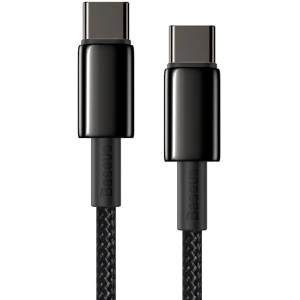 Baseus Tungsten Gold Cable Type-C to Type-C 100W 1m (black)