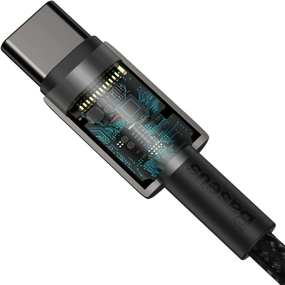 Wholesale Baseus Tungsten Gold Cable Type-C to Type-C 100W 1m (black) - BSU1949BLK - {ean13} - Hurt