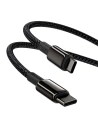 Hurtownia GSM - USB-C zu USB-C Kabel Baseus Tungsten Gold, 100W, 1m (schwarz) - BSU1949BLK - {ean13} - Hurt