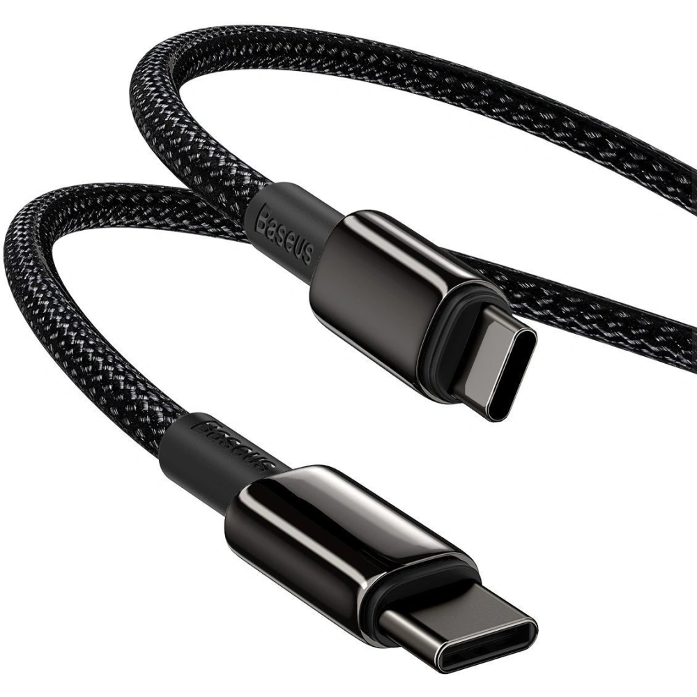 Wholesale Baseus Tungsten Gold Cable Type-C to Type-C 100W 1m (black) - BSU1949BLK - {ean13} - Hurt