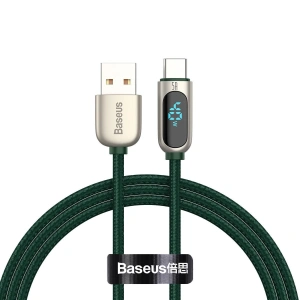 Baseus Display Cable USB to Type-C 5A 1m (green)