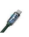 Hurtownia GSM - USB-C zu USB Kabel Baseus Display, 5A, 1m (grün) - BSU1951GRN - {ean13} - Hurt