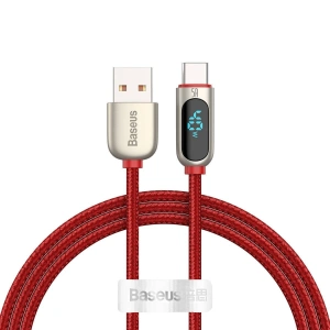 Baseus Display Cable USB to Type-C 5A 1m (red)