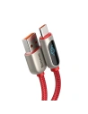 Hurtownia GSM - Kabel USB do USB-C Baseus Display, 5A, 1m (czerwony) - BSU1952RED - {ean13} - Hurt