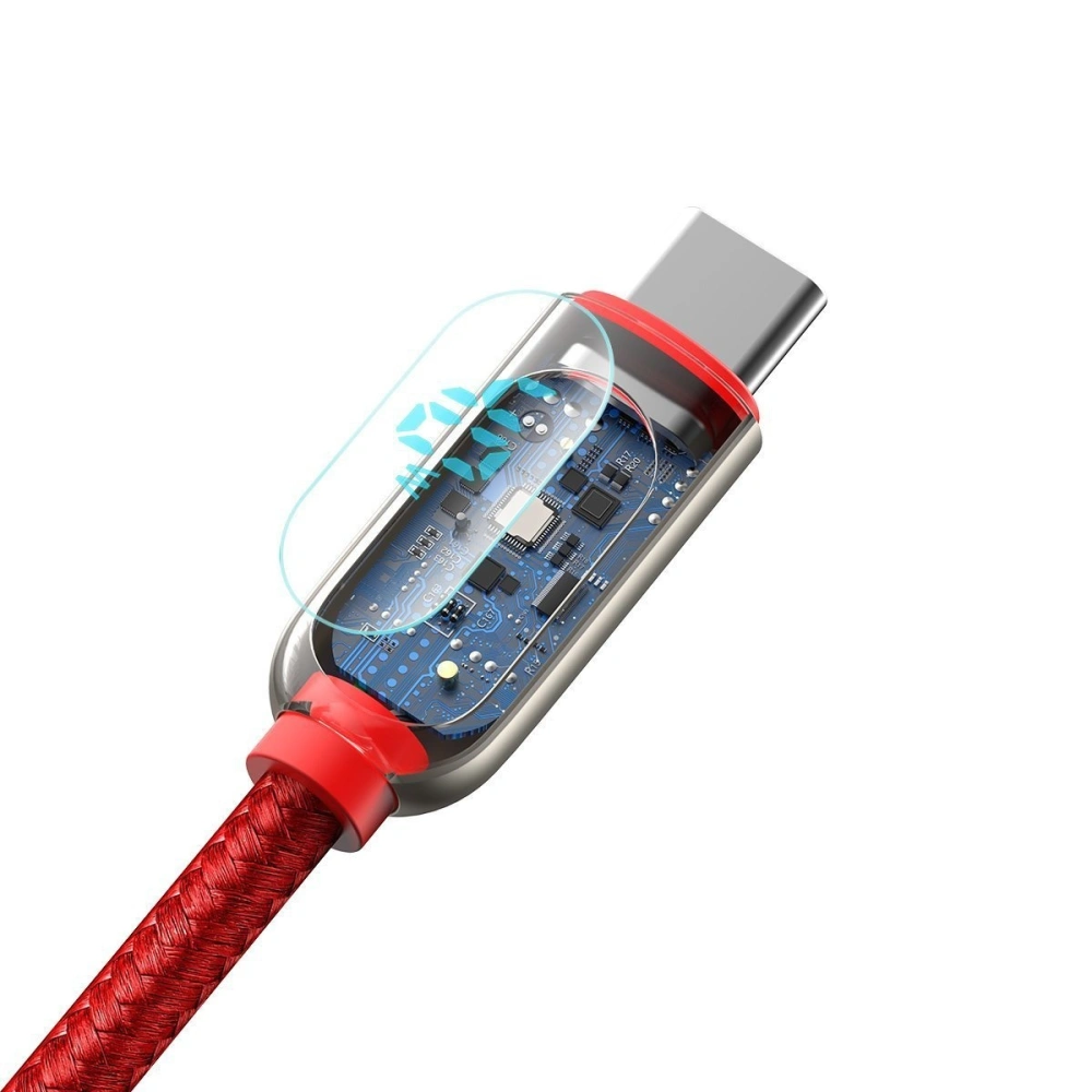 Hurtownia GSM - Kabel USB do USB-C Baseus Display, 5A, 1m (czerwony) - BSU1952RED - {ean13} - Hurt