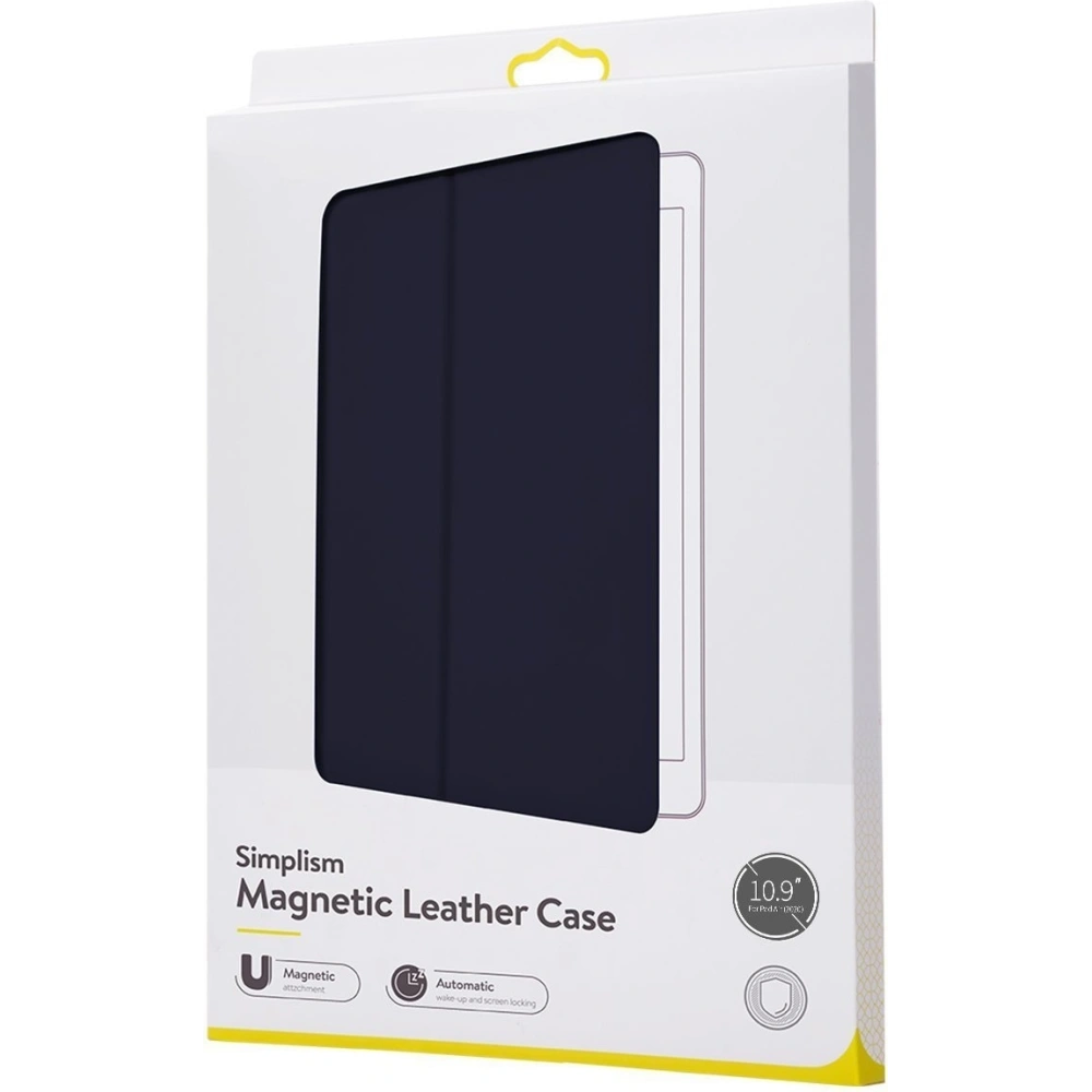 Wholesale Baseus Simplism Magnetic Leather Case Apple iPad Air 10.9 2020/2022 (4 i 5 gen) / iPad Air 11 2024 (6 gen) blue - BSU1955BLU - {ean13} - Hurt
