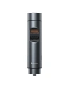 FM-Transmitter Baseus Energy Column, Bluetooth 5.0, 2x USB, 18W (grau)