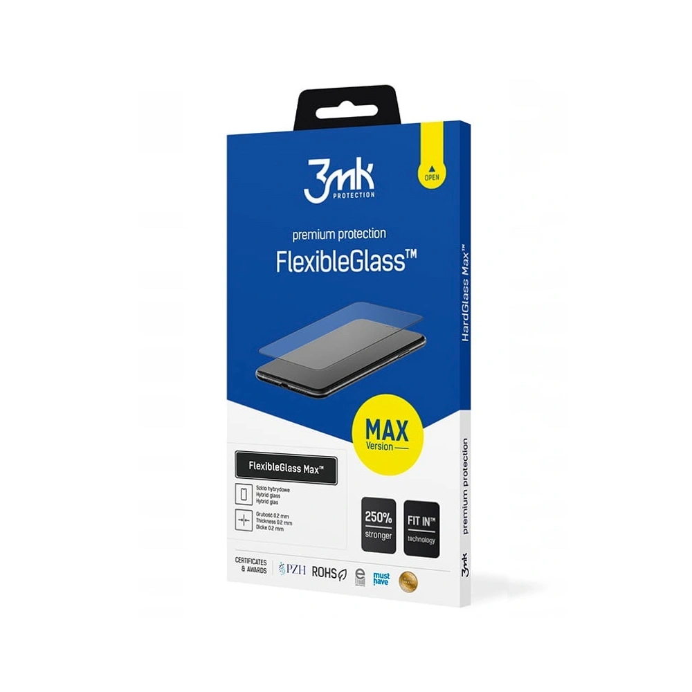 Hurtownia GSM - Hybriertes Glas 3MK FlexibleGlass Max Samsung Galaxy S10e schwarz - 3MK400 - {ean13} - Hurt