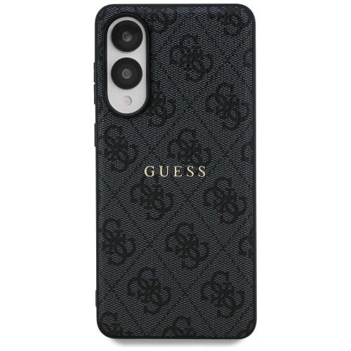 Widok z przodu etui Guess z logo, idealnie dopasowane do Samsung Galaxy S25 Edge