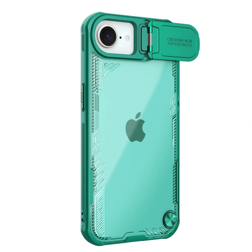 Etui Nillkin Iceblade Prop w zielonym kolorze, idealne do Apple iPhone 16e