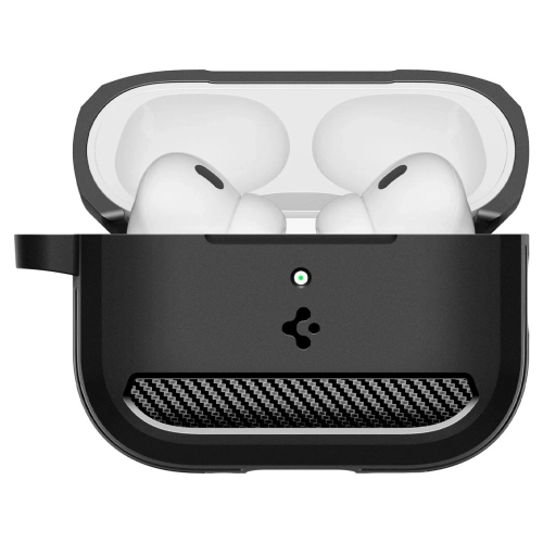 Etui Spigen Rugged Armor na tle białym, prezentujące elegancki design