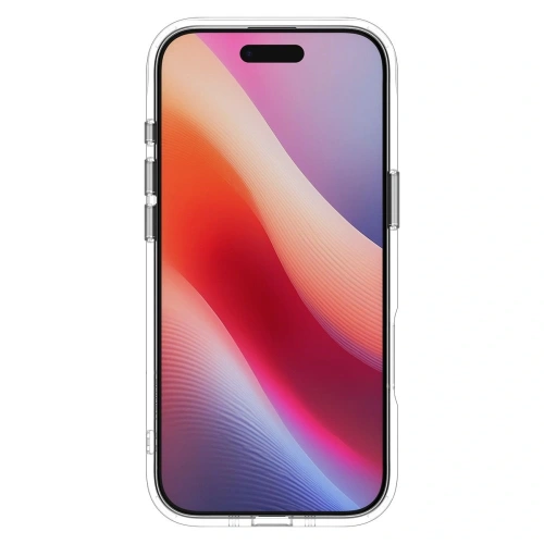 Widok z boku etui Spigen Ultra Hybrid S, pokazujący wycięcia na porty