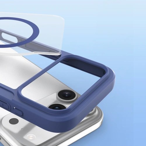 Widok etui Dux Ducis Skin X Pro z zamkniętą klapką, podkreślający elegancki design