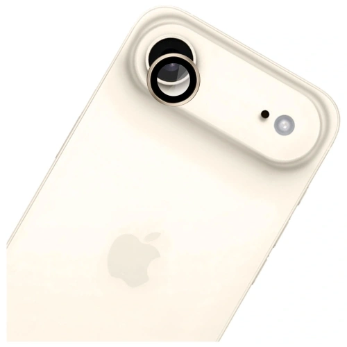 Ochrona obiektywu 3MK zainstalowana na Apple iPhone Air, idealna do codziennego użytkowania.