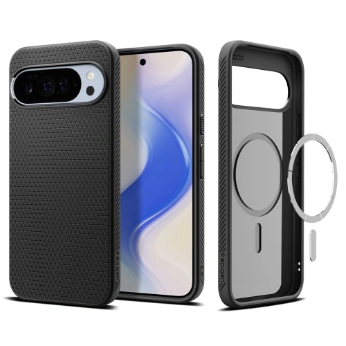 Etui Spigen Liquid Air Mag MagSafe w kolorze matowej czerni na Google Pixel 10 Pro XL
