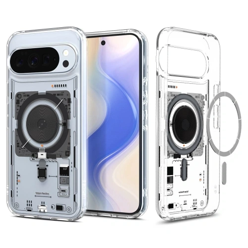 Etui Spigen Ultra Hybrid Mag MagSafe do Google Pixel 10 Pro XL Neo One w półprzezroczystym kolorze