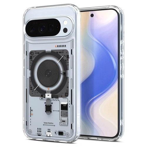 Widok z boku etui Spigen Ultra Hybrid, pokazujący jego smukły profil