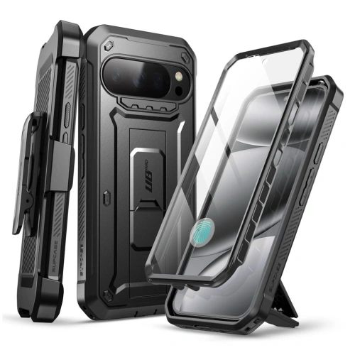 Etui Supcase Unicorn Beetle Pro w kolorze czarnym, idealne do Google Pixel 10 Pro XL.