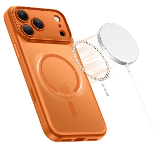 Etui do Apple iPhone 17 Pro zamontowane na telefonie, ukazujące idealne dopasowanie