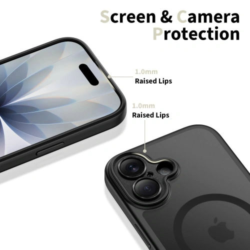 Zbliżenie na etui Tech-Protect, ukazujące detale i teksturę materiału.